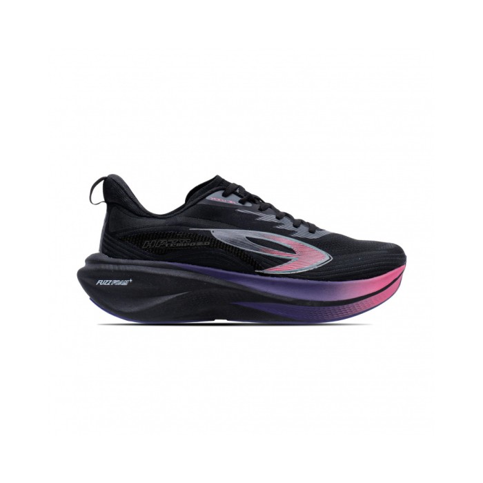 Haze Tempo 2.0 Running Shoes – Black, Grey & Purple