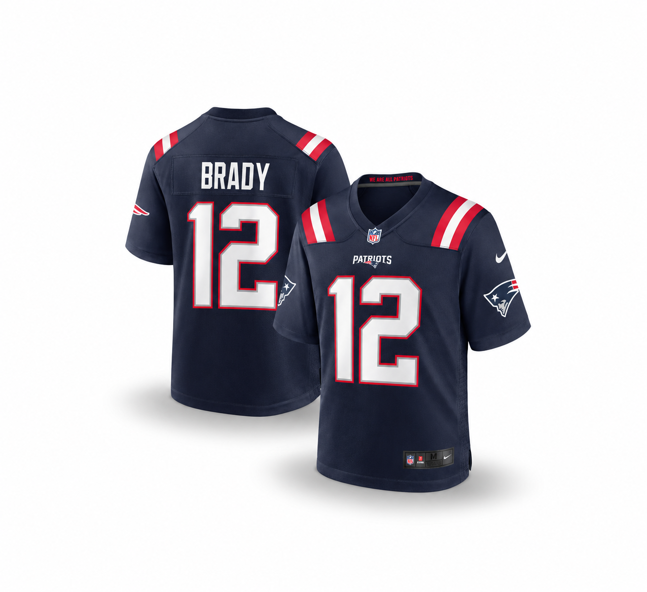 Men's Nike Tom Brady New England Patriots Game Jersey