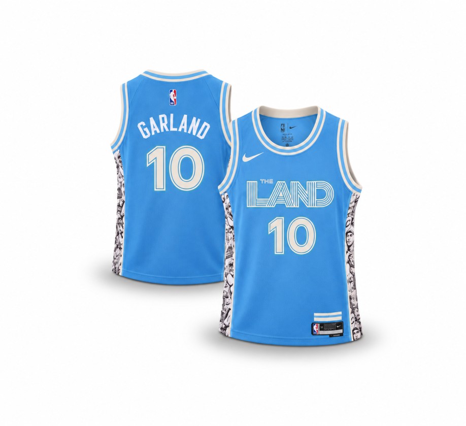 Cleveland Cavaliers 2024/25 City Edition Darius Garland #10 Jersey