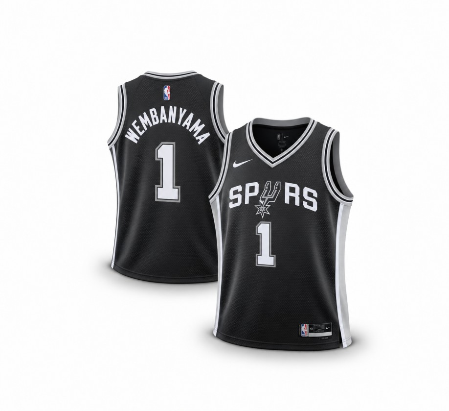 San Antonio Spurs Icon Edition 2022/23 'Victor Wembanyama' Nike Dri-FIT NBA Swingman Jersey