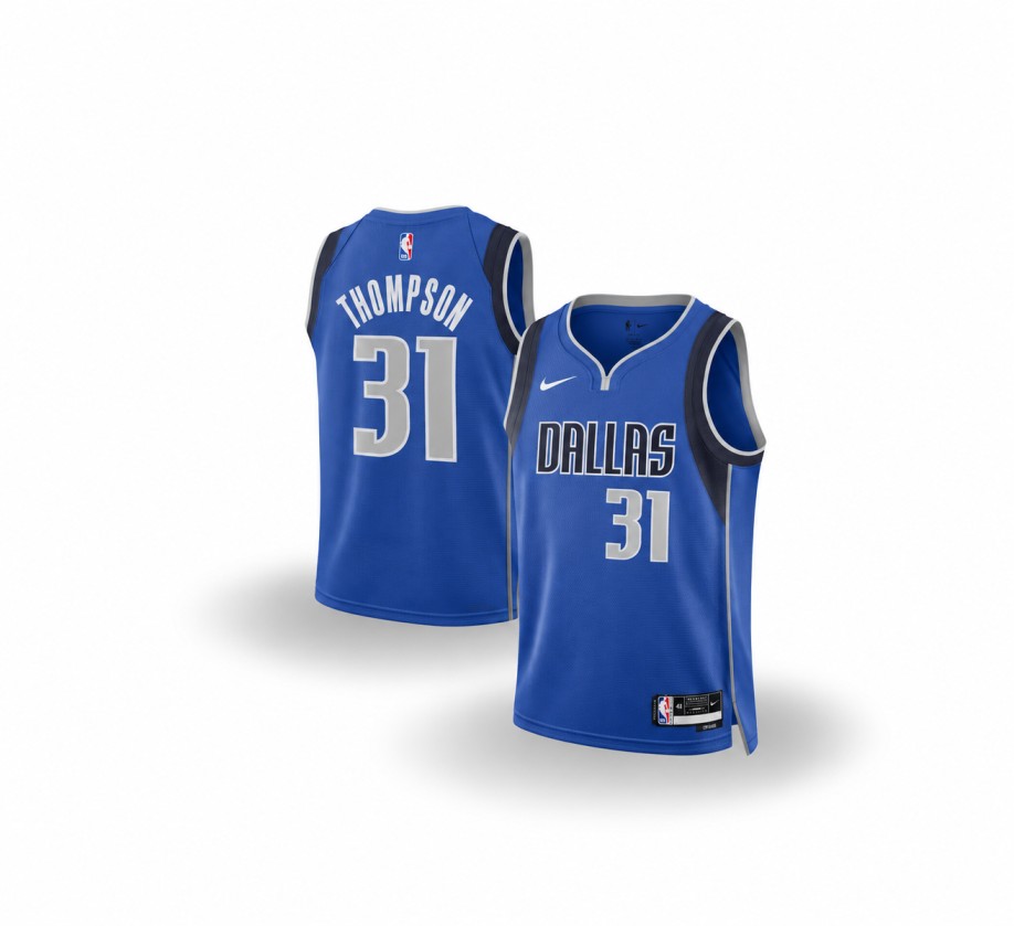 Dallas Mavericks Nike Icon Edition Swingman Jersey featuring Klay Thompson