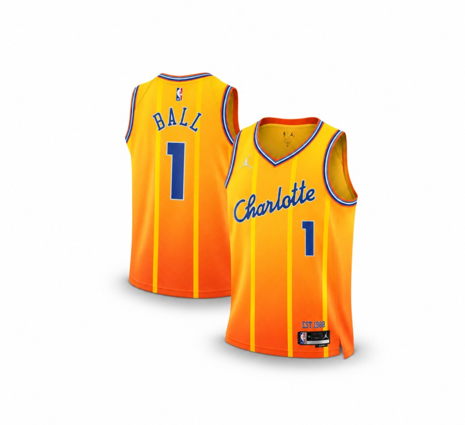 Charlotte Hornets LaMelo Ball 2025/26 City Edition Jersey