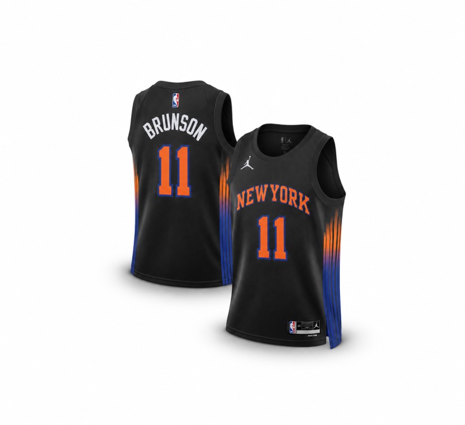New York Knicks Jalen Brunson Jordan Brand Statement Edition Swingman Jersey