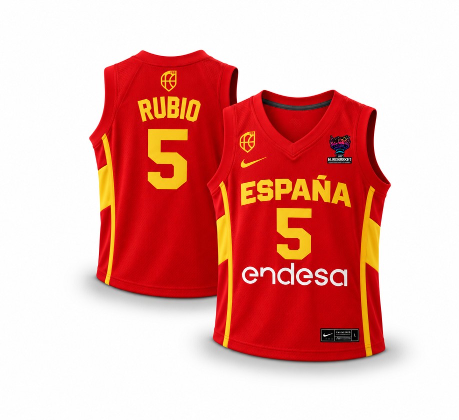 Nike Spain national team basketball jersey