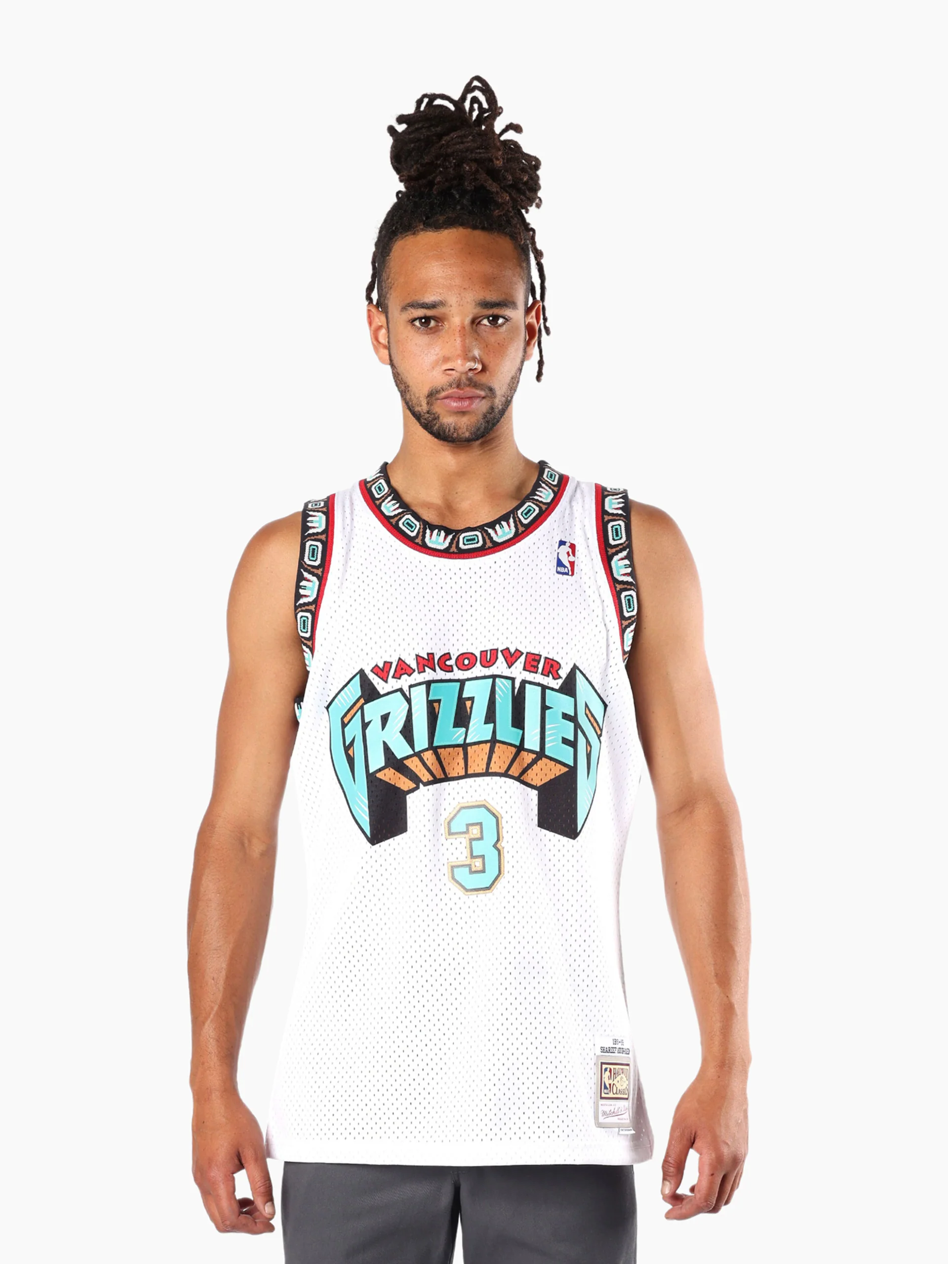 Shareef Abdur-Rahim Vancouver Grizzlies White Authentic Jersey