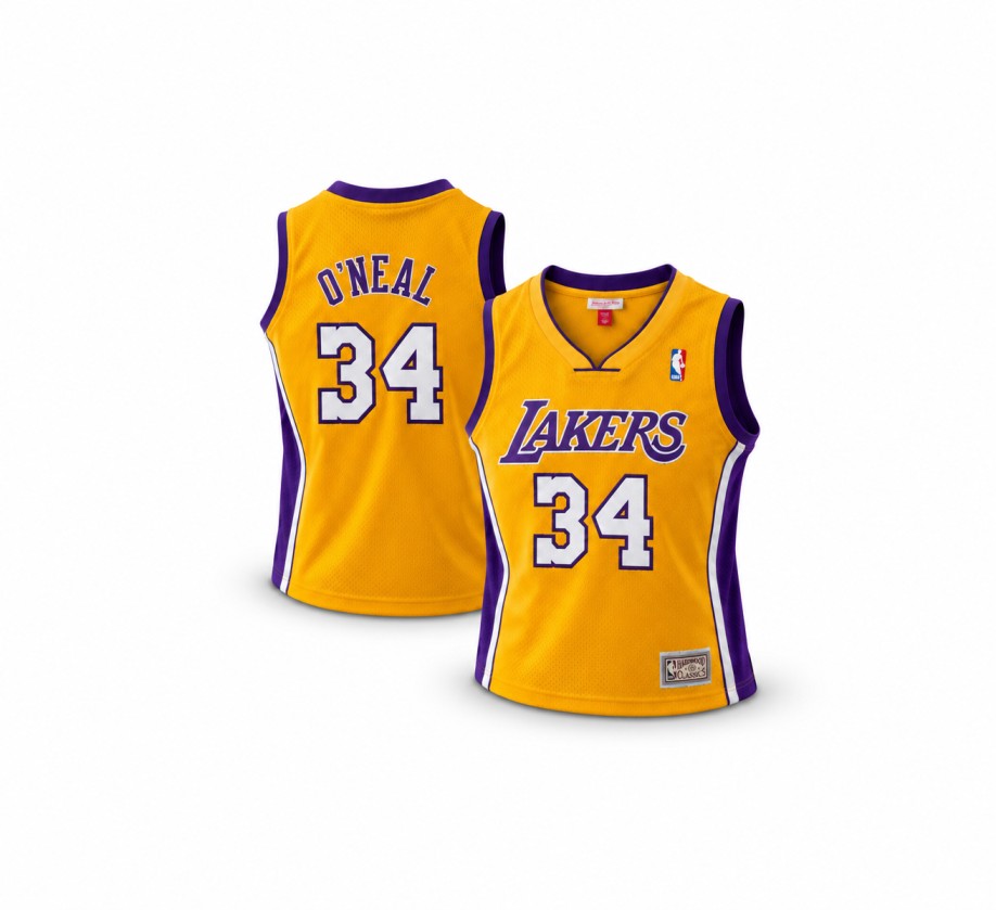 Mitchell & Ness Los Angeles Lakers Shaquille O'Neal #34 1999/00 Hardwood Classics Swingman Jersey