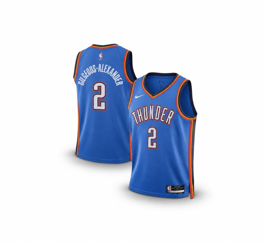 Oklahoma City Thunder Shai Gilgeous-Alexander Nike Icon Edition Swingman Jersey