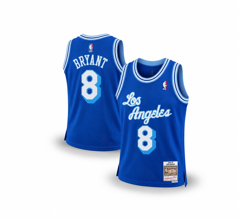 Mitchell & Ness Men's Kobe Bryant Los Angeles Lakers 1996–97 Hardwood Classics Authentic Jersey