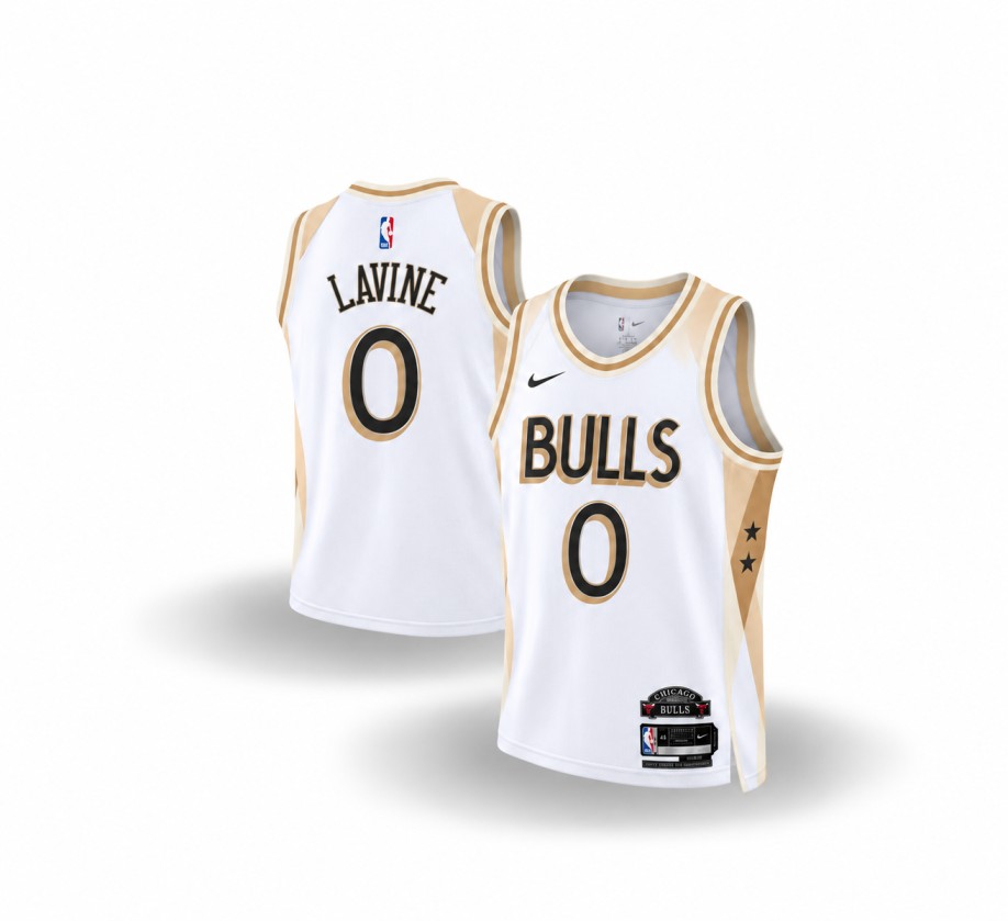 Nike Chicago Bulls Zach LaVine City Edition Swingman Basketball Jersey