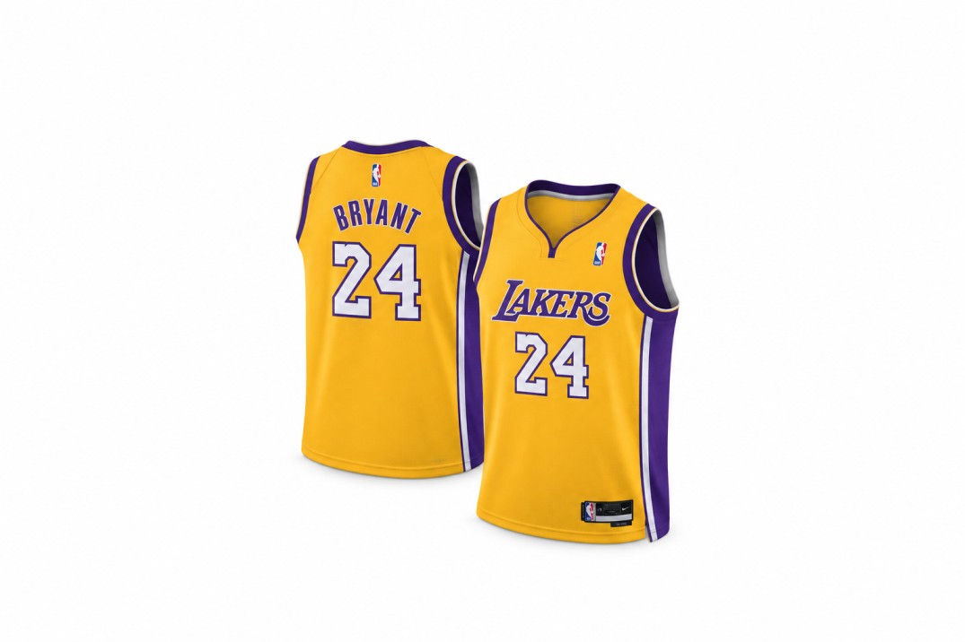 Los Angeles Lakers Kobe Bryant #24 Icon Edition basketball jersey