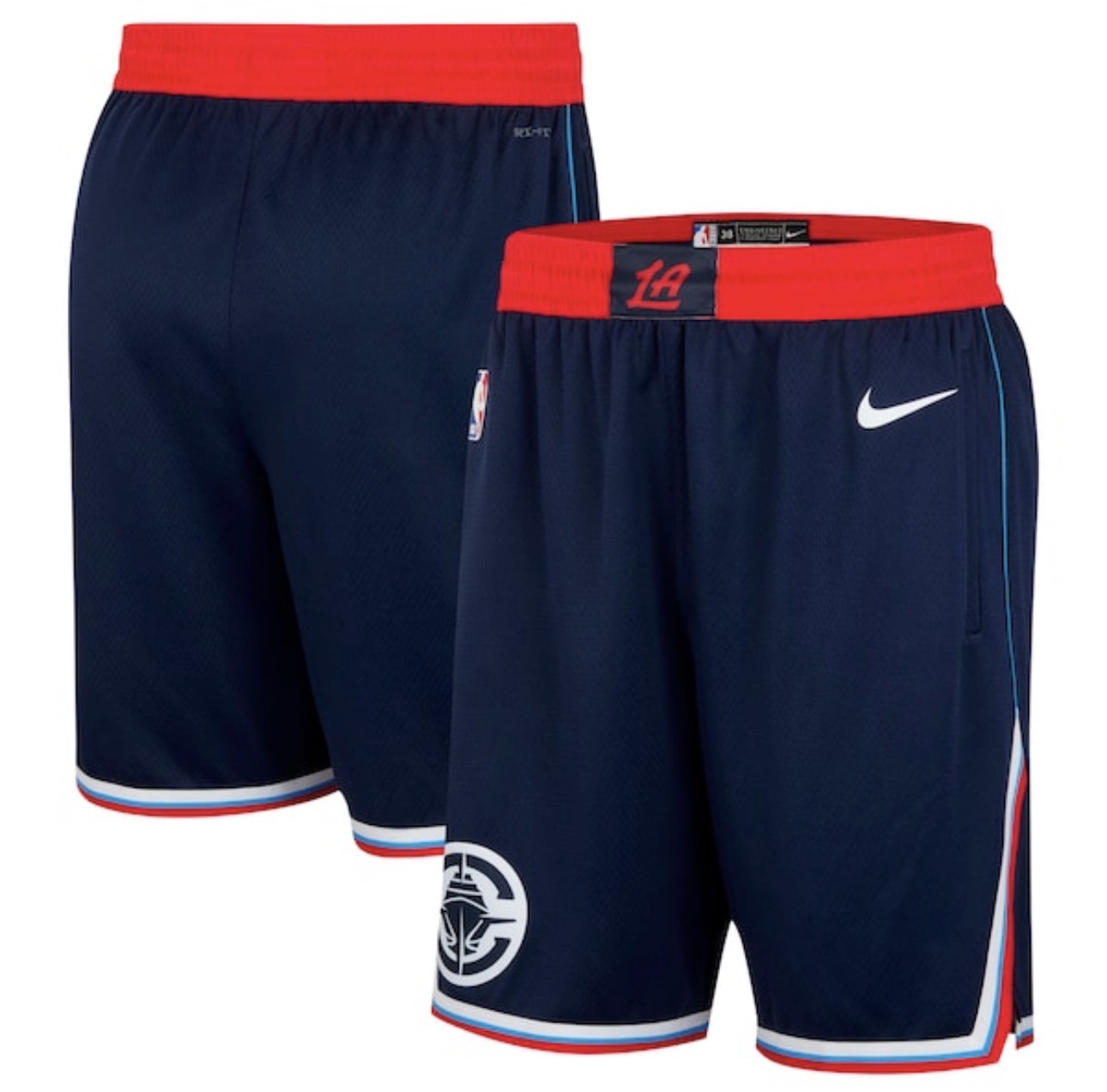 LA Clippers Nike Navy Shorts